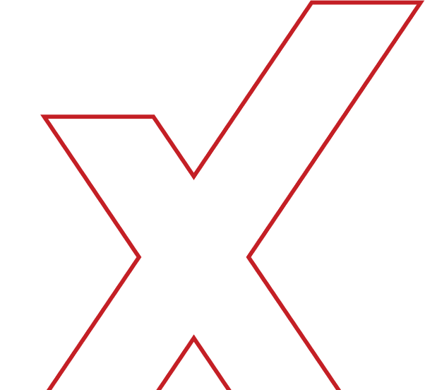 X do logotipo